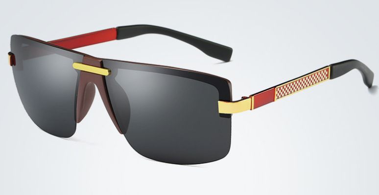 Nové polarizované sluneční brýle pro muže a ženy, Oslnivé barevné čočky, Trendy na trhu, Klasické sluneční brýle, Zrcátka řidiče,_voghion.com