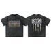 2025-ös Cross Border Summer Nine Inch Nails Band American Retro 300g pamut nehézsúlyú férfi póló nyomtatott rövid ujjú férfi_voghion.com