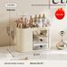 Cosmetics Storage Box Home Premium Desktop Dresser Multifunctional Press Lifting Makeup Brush Shelf_voghion.com