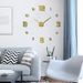 Luminous Diy Wall Clock Personalized Household Punch-free Decorative Wall Sticker Clock Acrylic Clock Simple Digital Wall Clock_voghion.com