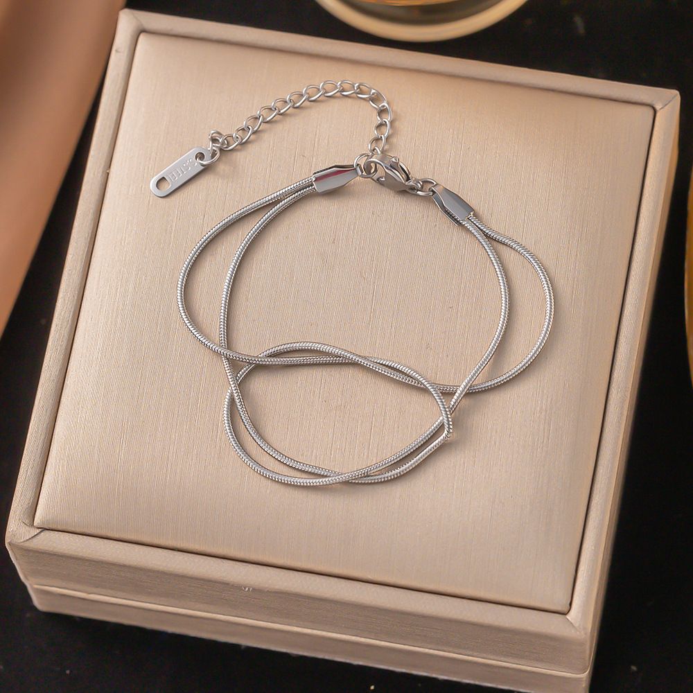 【New Arrival】Red Rope Roman Numerals Ring Tassel Hip-Hop Double Layer Heart Titanium Steel_voghion.com