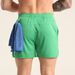 Men's Quick-Dry Athletic Shorts With Zippered Pockets – Gym Basketball & Beach Running Shorts (Lightweight Breathable)_voghion.com