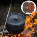 Outdoor Hanging Camping Large BBQ Soup Portable Cookware Set For Road Trips Picnic Non-Stick Pot_voghion.com