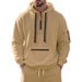Men's Clothing Hooded Heavyweight Plus Velvet Pullover Men's Sports Casual Jacket Men_voghion.com