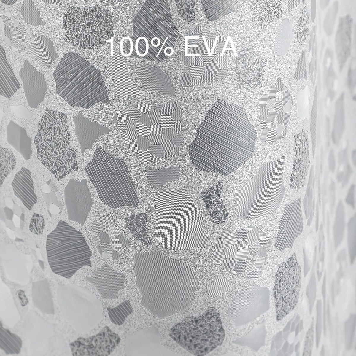 Zuhanyfüggöny vízálló és penészálló szigetelő függöny vastagított Eva műanyag zuhanyfüggöny bélés vízkocka fürdőszoba_voghion.com