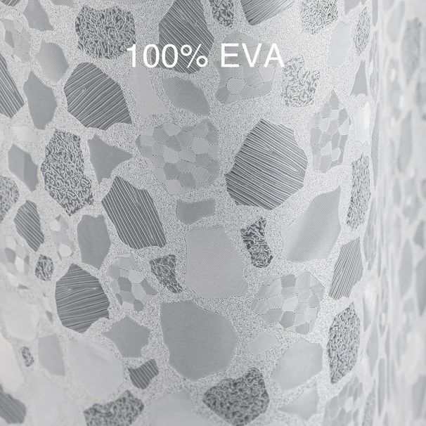 Zuhanyfüggöny vízálló és penészálló szigetelő függöny vastagított Eva műanyag zuhanyfüggöny bélés vízkocka fürdőszoba_voghion.com