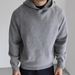 Solid Color Wool-Blend Hooded Sweatshirt | Oversized Knit Pullover With Long Sleeves | Autumn Winter Thick Casual Sweater (S-XL)_voghion.com