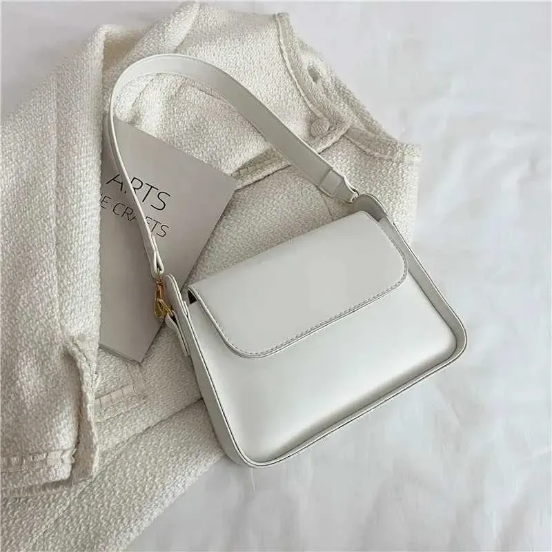 Fashionable Fi flip cover Shoder suitable for Wenpu leather underwear designer solid color armrest bag and wallet girl_voghion.com