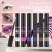 4D Bunte Mascara & wischfestes Augenbrauengel – 2-in-1 lang anhaltendes Make-up_voghion.com