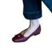 2025 New French Camellia Simple One Step Mary Jane For Women's Shallow Mouth Flat Single Shoes_voghion.com