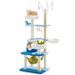 Multi-level Cat Tower With Sisal Covered Scratching Posts_voghion.com