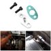 Car modification AN4 turbocharger supply oil pipe flange adapter suitable for T3 T4 T04E GT42_voghion.com