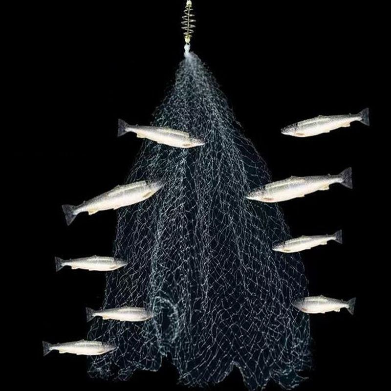 Automatische King Bundle Einfache Federkäfig Köder Angeln Klebrige Net Werkzeug Zubehör_voghion.com