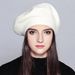 YLWHJJ 2024 Brand Beret Hat For Women Solid Color Wool Knitted Berets With Ladies Fashion Popular Winter Warm Hat_voghion.com