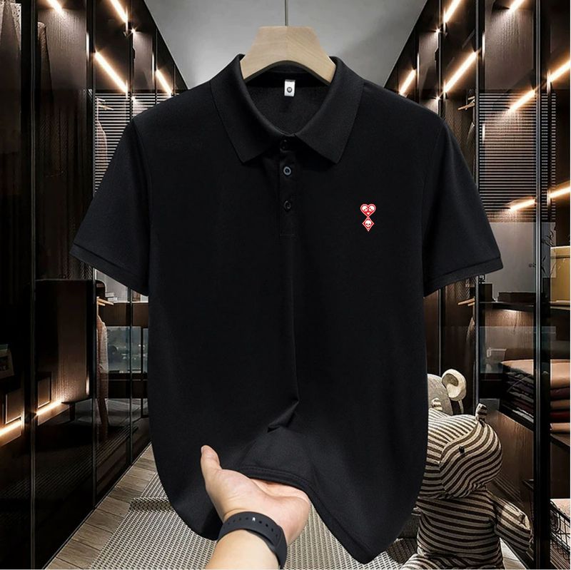 Herrenbekleidung 25. Sommer Neuer Stil Kleines Logo Einfaches All-Match-Poloshirt_voghion.com
