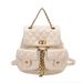 Beibei Shanpin 2024 Sprin New Trendy Korean Edition Versatile East Gate Line Chain Dama Shoulder Backpack Women's_voghion.com