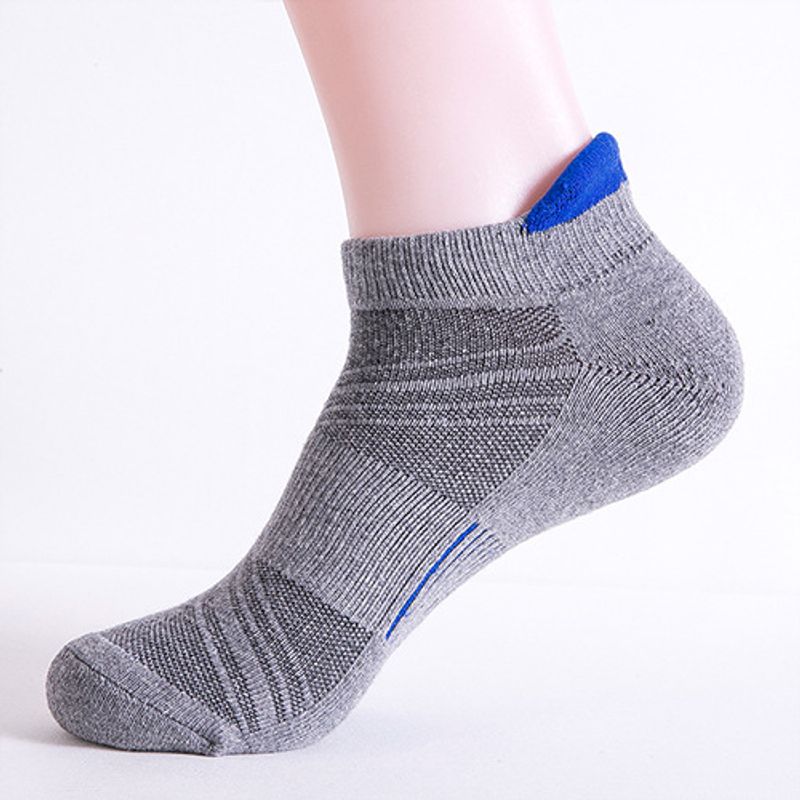 Men's Professional Sports Socks Running Fitness Towel Bottom Breathable Quick Drying Non Slip Thickened Fitness Outdoor Short Socks_voghion.com