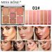 MISSROSE Multifunctional Expansion Color High Gloss Blush Palette Pearlescent With Flash Brightening Matte Blush One Palette_voghion.com