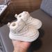 Autumn Winter High-top Boys And Girls Baby Soft Sole Non-slip Walking 1-3 Years Old Fleece-lined Thickened Warm Cotton_voghion.com