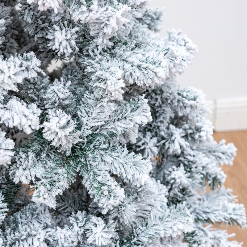 Arbre de neige de Noël de 1,8 m, arbre de flocage, simulation d'arbre blanc, cryptage haut de gamme, scène de neige blanche, atterrissage d'arbre de Noël_voghion.com