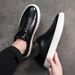 Casual foot set men's board shoes fashion large size round head men's shoes_voghion.com