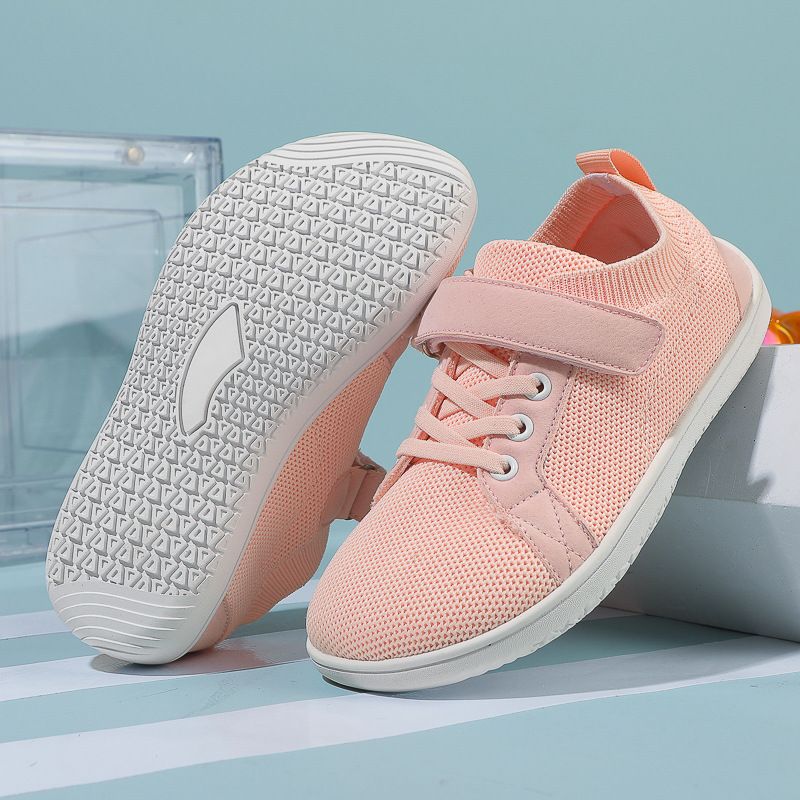 Zapatos descalzos de suela blanda para niños, de cabeza ancha, informales, antideslizantes, transpirables, para caminar al aire libre, senderismo, unisex_voghion.com