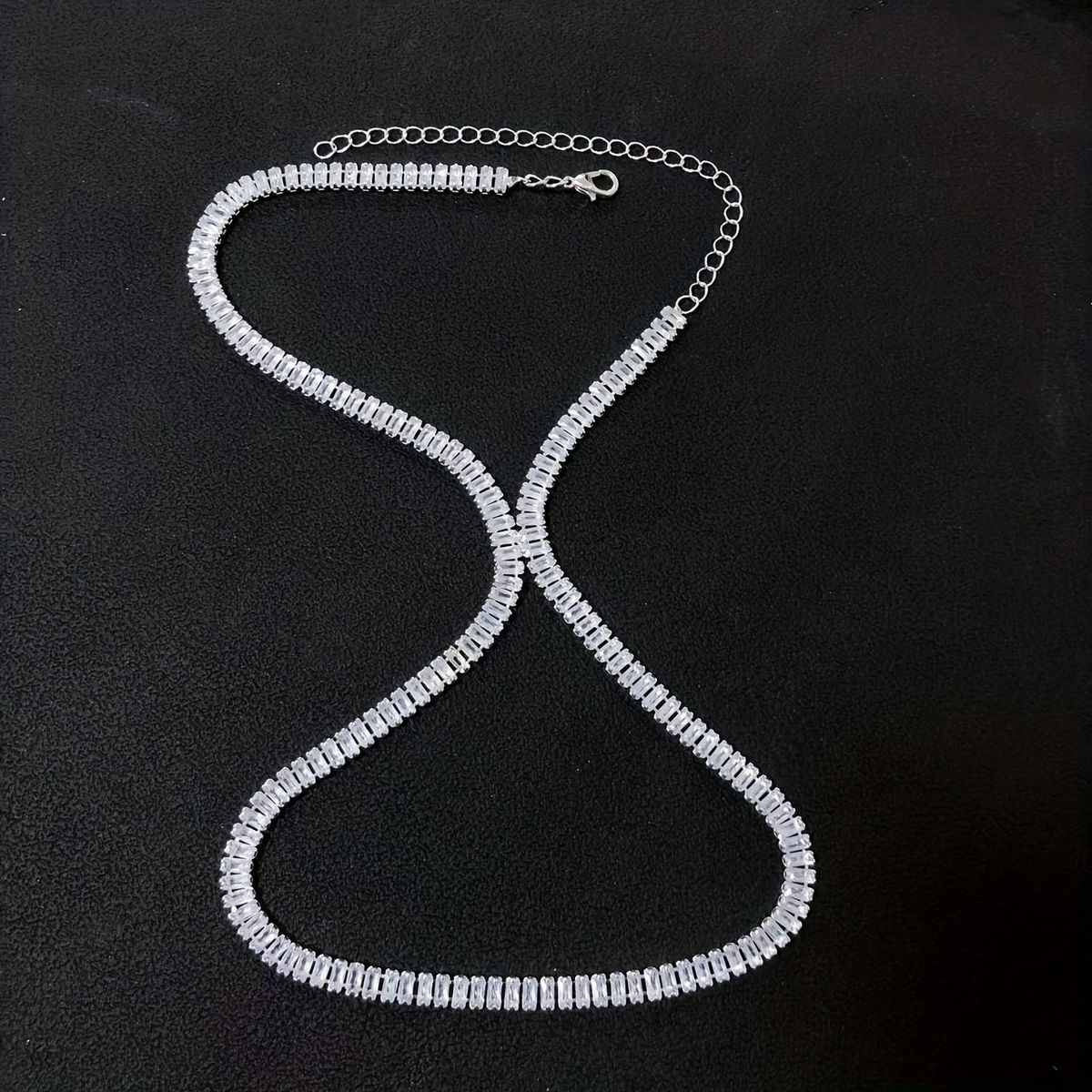 Cavigliera di cristallo di zircone di lusso, alla moda, scarpe abbinate, accessori per i piedi delle donne, personalità, donne sexy_voghion.com