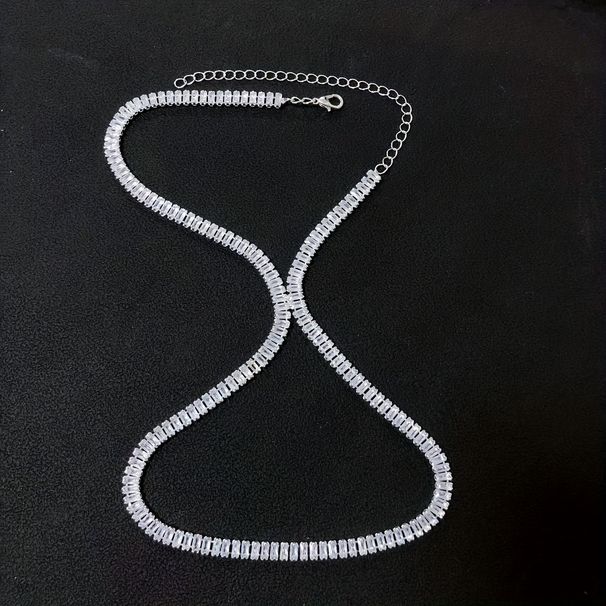 Cavigliera di cristallo di zircone di lusso, alla moda, scarpe abbinate, accessori per i piedi delle donne, personalità, donne sexy_voghion.com