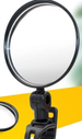 Bicycle, rearview universal wide-angle convex small reversing mirror, electric mountain bike, reflective mirror_voghion.com