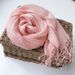 Pure Linen Thin Solid Color Multi color Fresh and Elegant Beach Scarf Women's Versatile Sunscreen Shawl_voghion.com