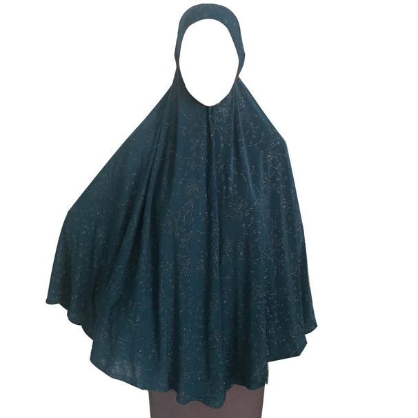 Sciarpa, foulard e cappuccio in garza malese XL di grandi dimensioni con processo di stampaggio a goccia H051_voghion.com