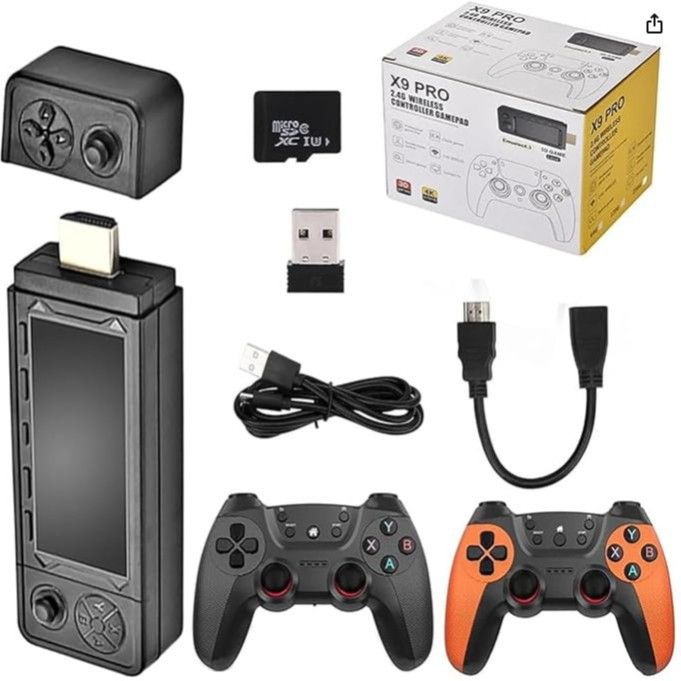 Neues X9 Ultra Home mit Fernseher, kabellosem High-Definition-Controller und PSP Duo-Spielekonsole X2_voghion.com