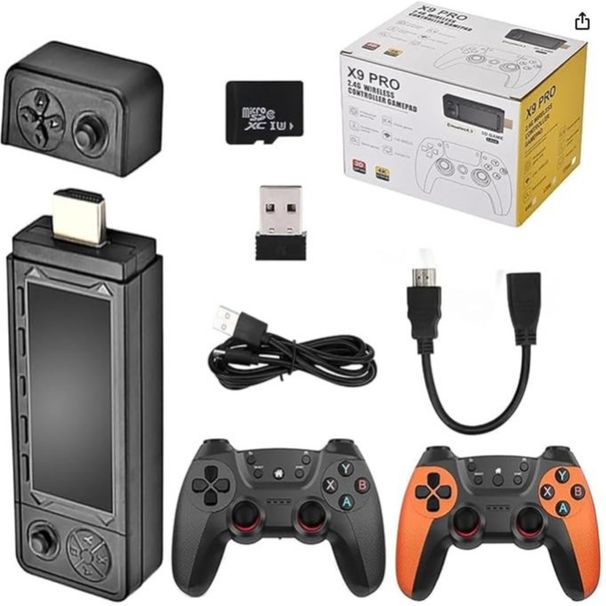 Neues X9 Ultra Home mit Fernseher, kabellosem High-Definition-Controller und PSP Duo-Spielekonsole X2_voghion.com