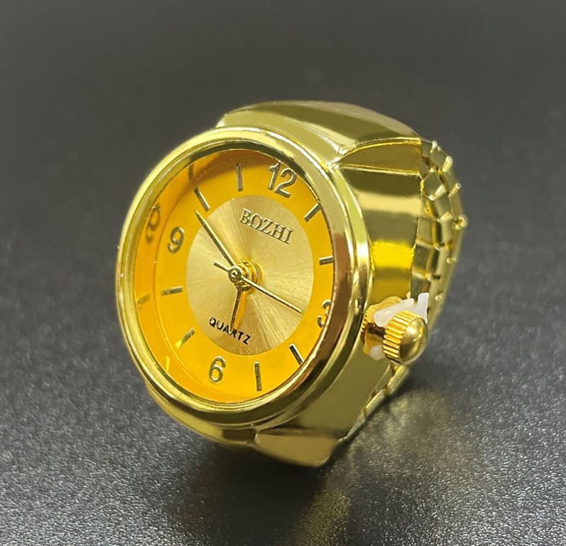 Ring Watch And Other Hot Sale Creative Mini Jewelry Men And Women Alloy Ring Watch Factory Direct Wholesale_voghion.com