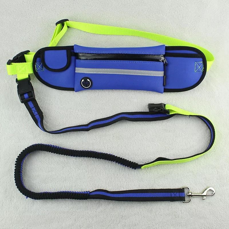 Pet Running Dog Morning Run Retractable Leash_voghion.com
