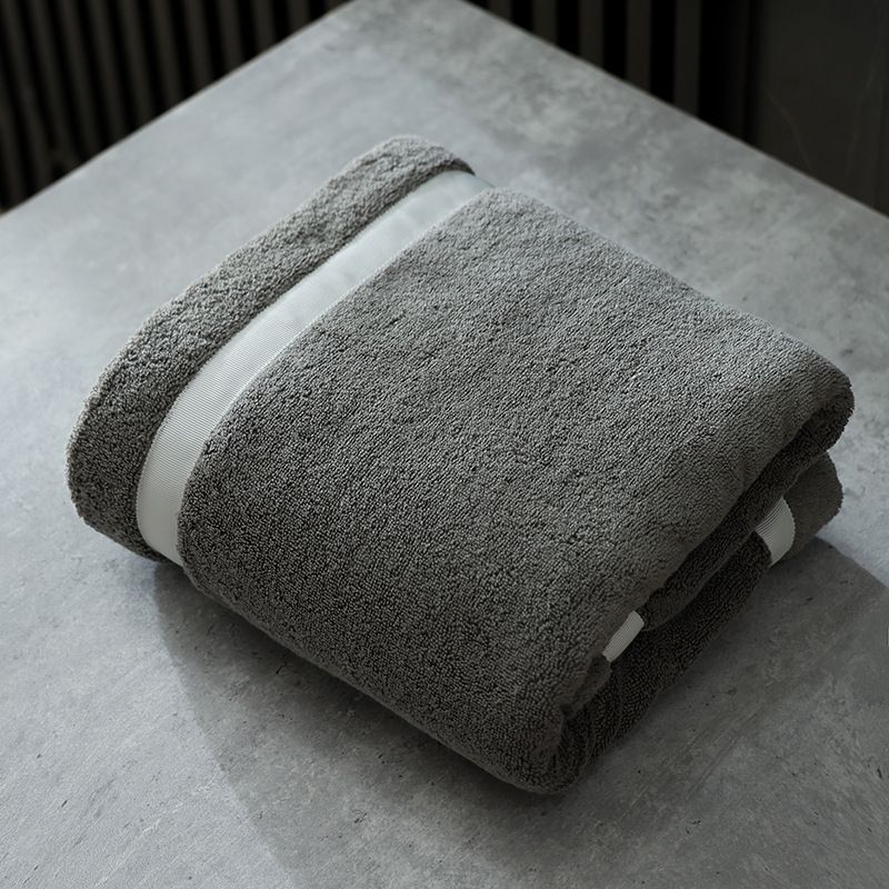 Asciugamano da bagno in cotone a fibra lunga - Antibatterico e deodorante di qualità alberghiera, extra spesso e grande (certificato Classe A)_voghion.com