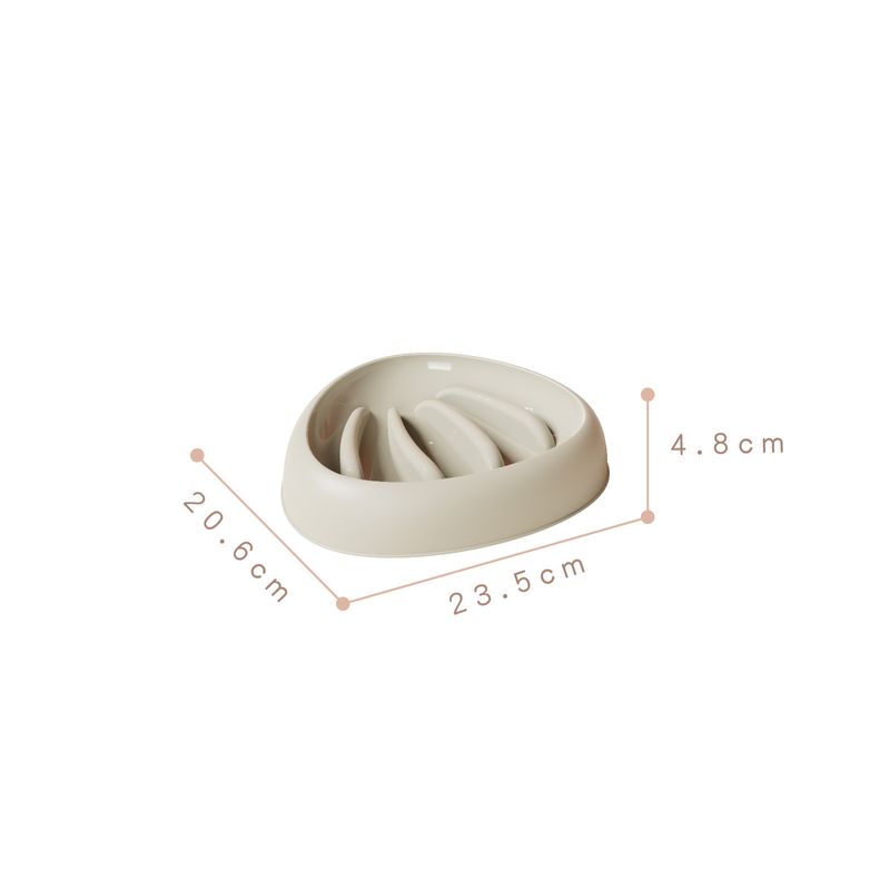 Kitten puppy choking slow diversion food small and medium-sized dogs, anti overturning pet bowl for dogs_voghion.com