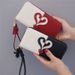 New Women's Love Long Wallet Large Capacity Korean Version Tassel Handheld Bag Student Money Clip Card Bag Zipper Money_voghion.com