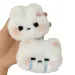 Portachiavi a forma di coniglio di peluche, dolce e carino, con ciondolo per borsa, accessorio per portachiavi da auto, per donne e coppie, stile kawaii._voghion.com