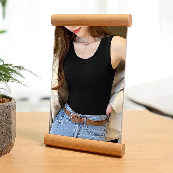 Jesensko in zimsko žensko debelušno MM volneno vsestransko vitko novo sladko solno mrežasto krilo z visokim pasom do polovice dolžine_voghion.com