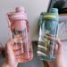 Large Capacity Sports Water Bottle For Men And Women, Aesthetic Summer Simple High Temperature Resistant Portable Cup_voghion.com