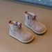 Autumn Winter Baby Boys Girls Boots Oxford Suede Children Casual Shoes Outdoor Anti-slip Infant Shoes Plush Kids Ankle B_voghion.com