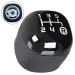 Button Fiat For Panda From 2012 - Black 5-speed Accessories Plastic Gear Knob Stick_voghion.com