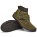 European Warm Series 2025 Spring And Autumn New Men's Mid-Cut Martin Large Size Short Handmade Velcro Sock Boots For Men_voghion.com