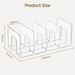 Clear Acrylic Kids Shoe Rack For Closet Organizers And Storage, Small Shoe Rack 4 Sections Toddler Baby Shoe Storage Organizer Stackable Shoe Shelf,_voghion.com