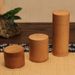 Bocal à thé en bambou portable scellé en tube de bambou, boîte de rangement pour le thé, support de rangement, boîte à thé Wake_voghion.com