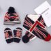 Damen Schal Sets Eltern Kind Weihnachten Stil Ankora Rot Geweih Schal Mütze Handschuhe Dicker Warmer Anzug_voghion.com