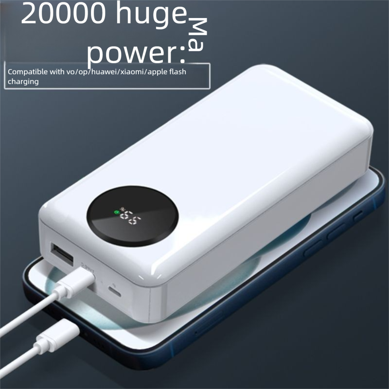 Mingkun Fully Flash Charging Bank Compatible With VIVO/OPPO/IQOO/Huawei/Apple Xiaomi Mobile Power_voghion.com