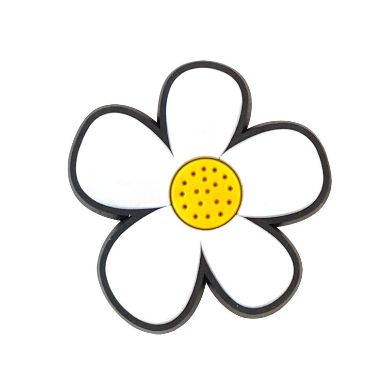 New Cute Little Fresh Flowers Sunflower Shoes Flower Shoe Buckle Small Daisy Shoes Accessories Accessories_voghion.com