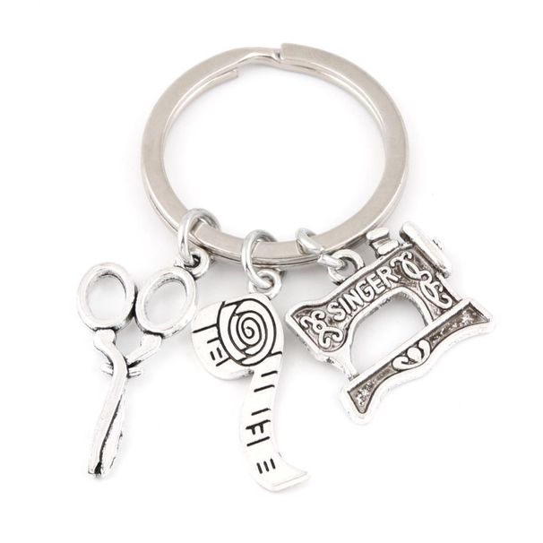 Education & Office Supplies New Fashion Sewing Machine Keychain_voghion.com